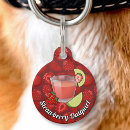 Buscar alcohol collares Rojo