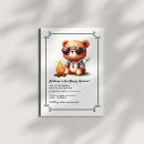 Buscar smores invitaciones Un campista feliz