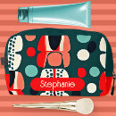 Buscar patrón bolsas cosmetica Rojo