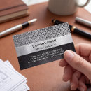 Buscar metal tarjetas de visita Construcción