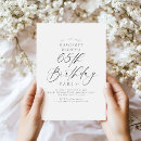 Buscar 65 invitaciones de cumpleaños Moderno
