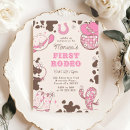 Buscar oeste salvaje invitaciones Primer rodeo