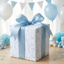 Buscar floral vintage papel de regalo Toile de jouy