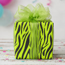 Buscar fluorescente papel de regalo Neón