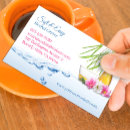 Buscar masaje facial tarjetas de visita 9 º balanza