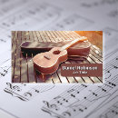 Buscar ukulele tarjetas de visita Moderno