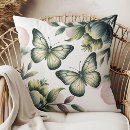 Buscar mariposa verde cojines Para ella