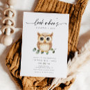 Buscar búho lindo invitaciones Acuarela