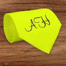 Buscar amarillo fluorescente corbatas Moda