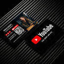 Buscar youtube tarjetas de visita Youtuber profesional