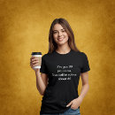 Buscar problema camisetas Negro