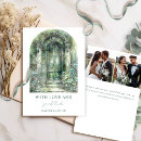 Buscar verde del jardín tarjetas Invitados
