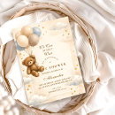 Buscar oso de peluche invitaciones Apenas podemos esperar
