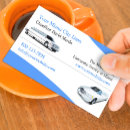 Buscar conductor profesional tarjetas de visita Limusina