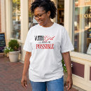 Buscar imposibles camisetas Inspirador