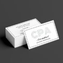 Buscar cpa tarjetas de visita Elegante