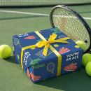 Buscar tennis papel de regalo Moderno