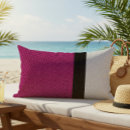 Buscar fucsia y negro cojines Para todos