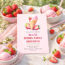 Buscar helado de fresa invitaciones Para todos