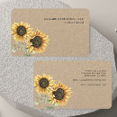 Buscar sunflower tarjetas de visita Floral