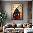 Buscar samurai lienzos Armadura