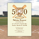 Buscar guante de béisbol invitaciones Para él