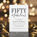 Buscar fabuloso invitaciones 50 cumpleaños Chic