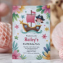 Buscar niños piratas invitaciones de cumpleaños Bajo el mar