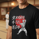Buscar karate do camisetas Silueta de karate