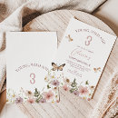 Buscar mariposa brillante invitaciones Chica