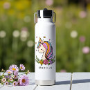 Buscar unicornios agua botellas Chica