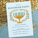 Buscar menorah invitaciones Judío