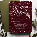 Buscar jubilación invitaciones Elegante