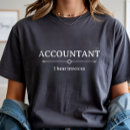 Buscar contabilidad camisetas De tenedor de libros
