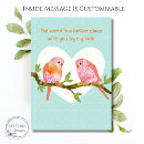 Buscar pájaros del amor tarjetas Para todos