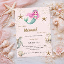 Buscar de la sirena invitaciones Invitados