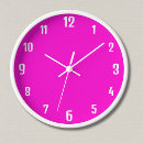 Buscar fuchsia relojes de pared Moderno