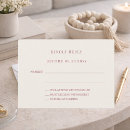 Buscar lujo tarjetas rsvp Tarjeta de respuesta