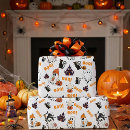 Buscar gatos negros papel de regalo Halloween