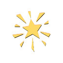 Buscar estrella brillante camisetas Para él