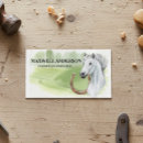 Buscar horse tarjetas de visita Caballo