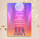 Buscar disco 70s invitaciones Groovy