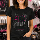 Buscar rosa brillante camisetas Para ella