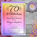 Buscar años 70 invitaciones Para ella