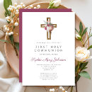 Buscar cruz roja invitaciones Floral