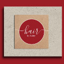 Buscar círculo rojo tarjetas de visita General y unisex