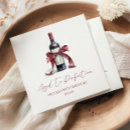 Buscar vino servilletas Para ella