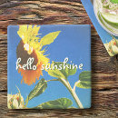 Buscar girasol amarillo posavasos Flor