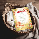 Buscar mariquitas invitaciones Para todos