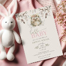 Buscar erizo invitaciones Acuarela